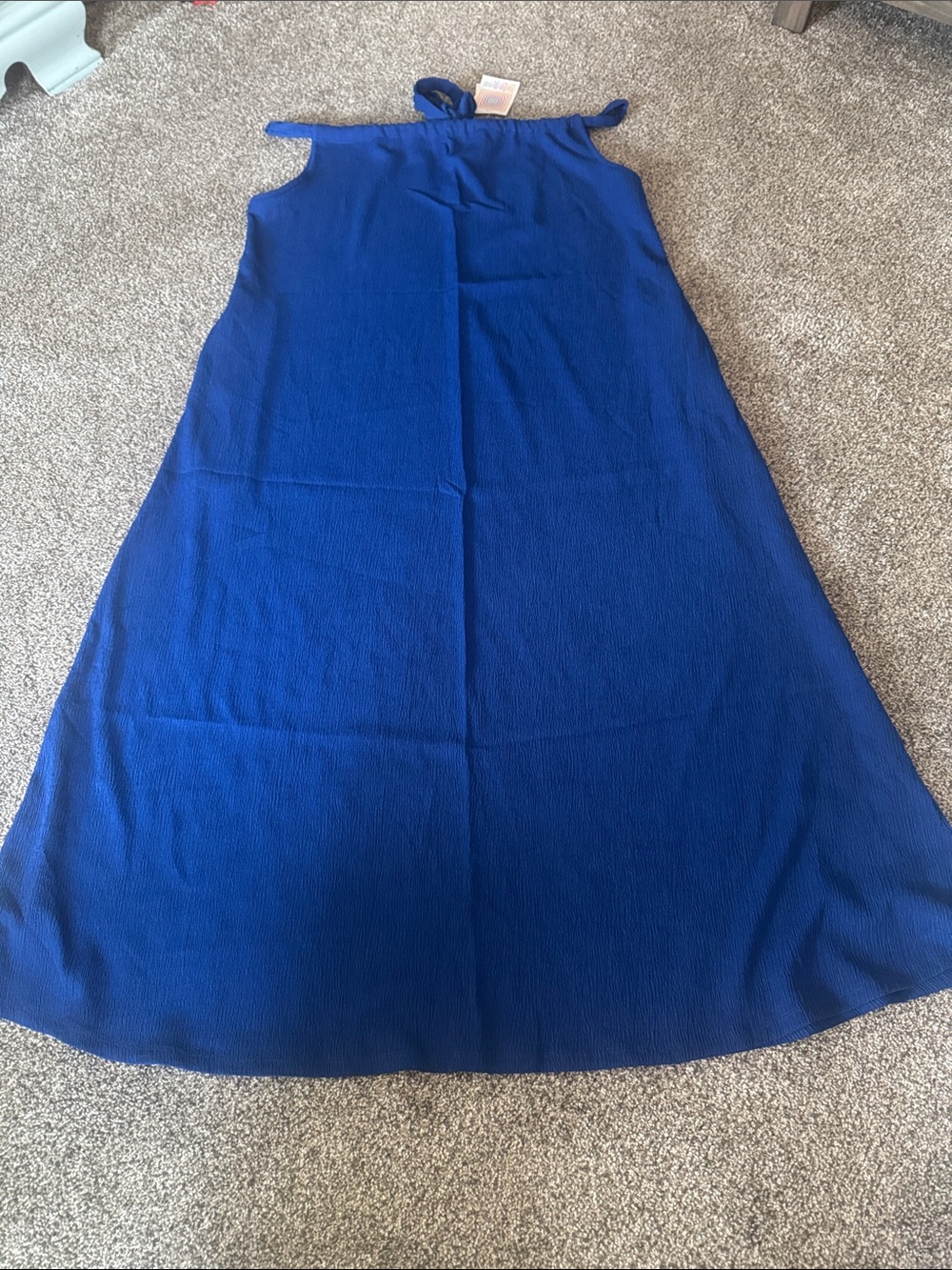 LuLaRoe Sandy Maxi Dress in Royal Blue